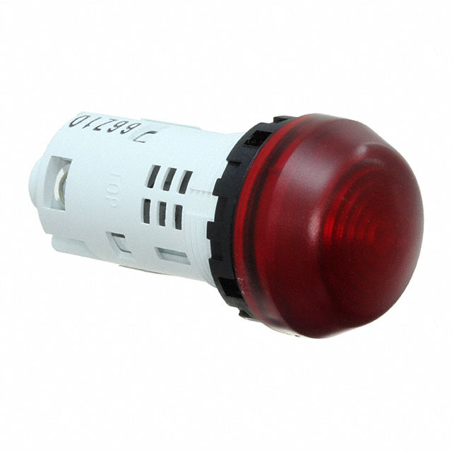 【AP22M-2Q4R】LED PNL IND RED CLR 29.80MM