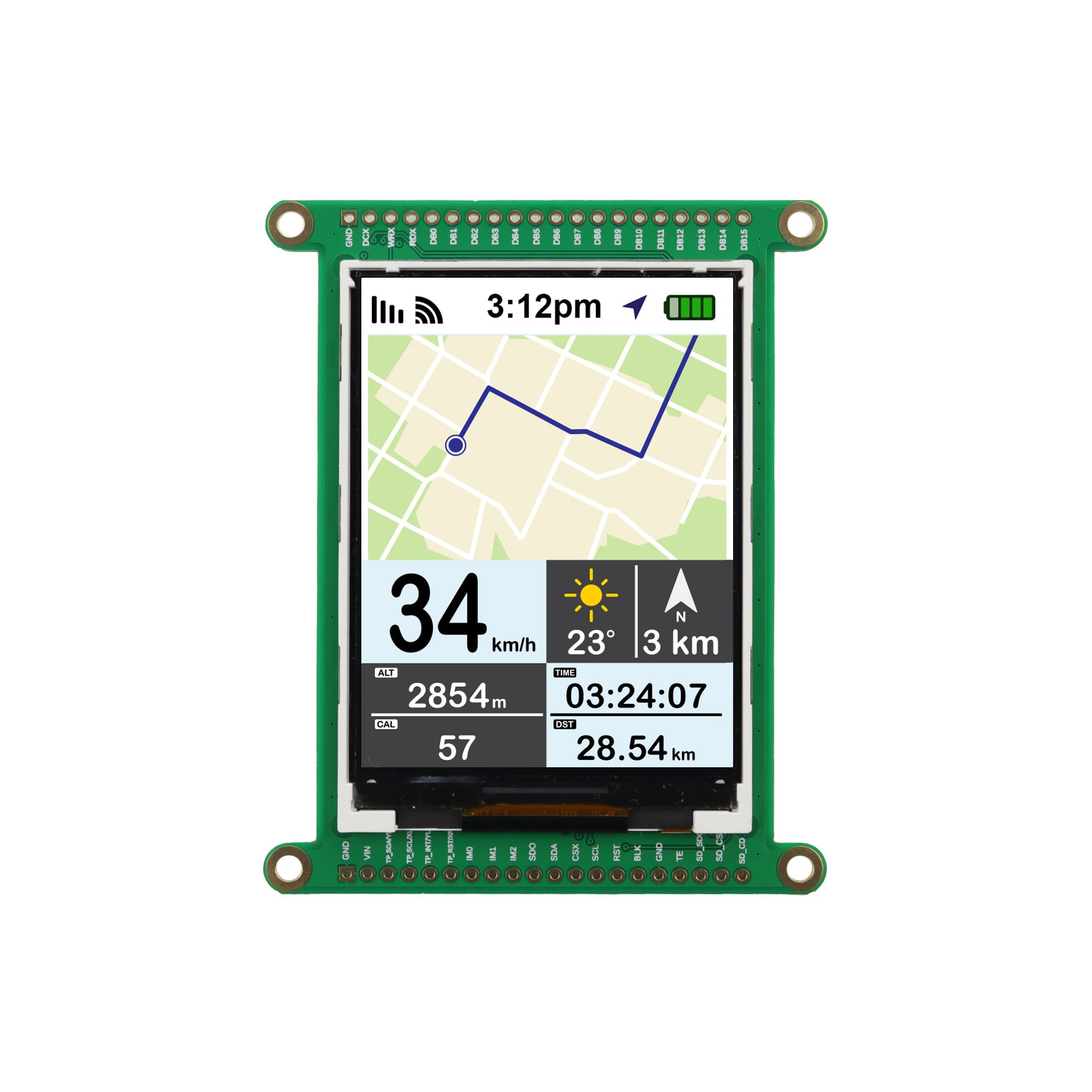 NHD-2.8-CSXP-BREAKOUT