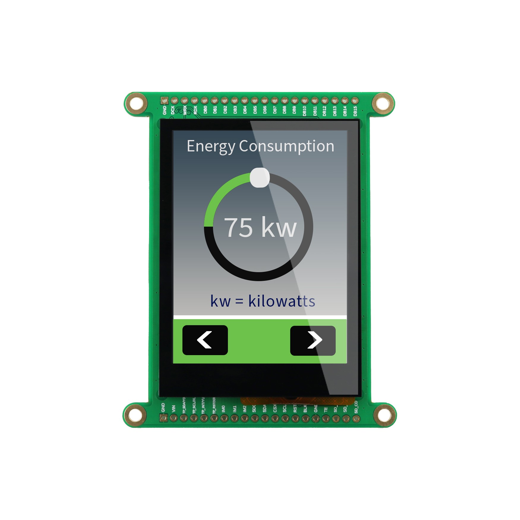NHD-2.8C-CSXP-BREAKOUT