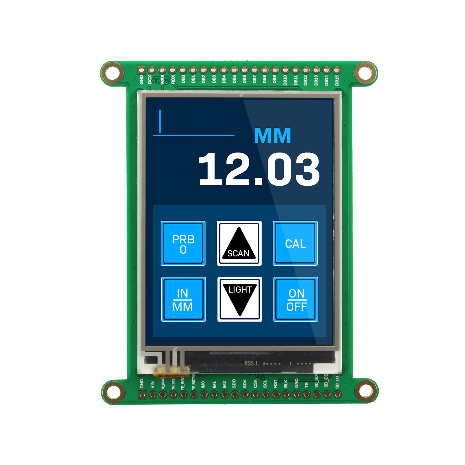 NHD-2.8R-CSXP-BREAKOUT