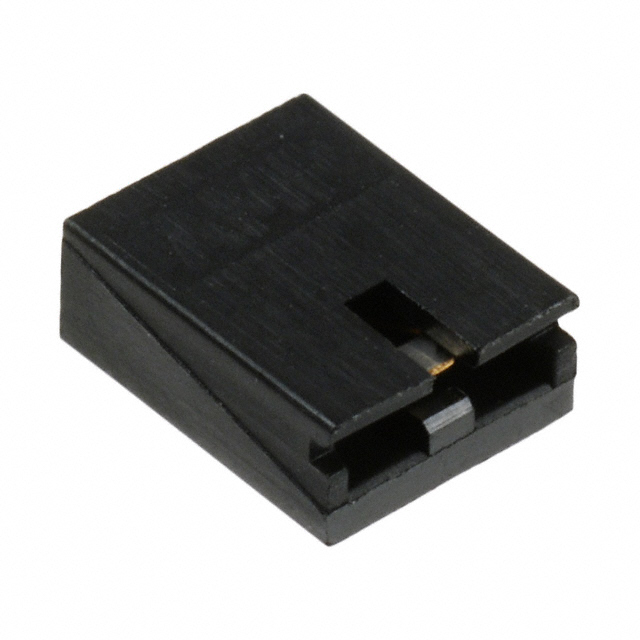 【1-382811-6】CONN SHUNT 2POS OPEN 2.54MM
