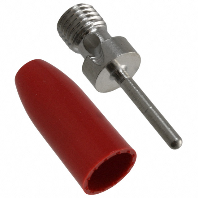 【105-0302-001】CONN TIP PLUG SOLDERLESS RED