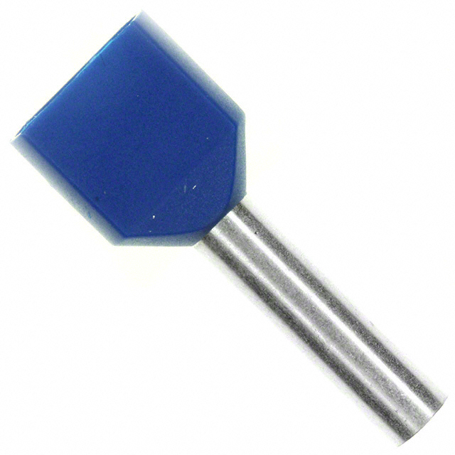 【13131025】CONN FERRULE DIN TWO X 14AWG BLU