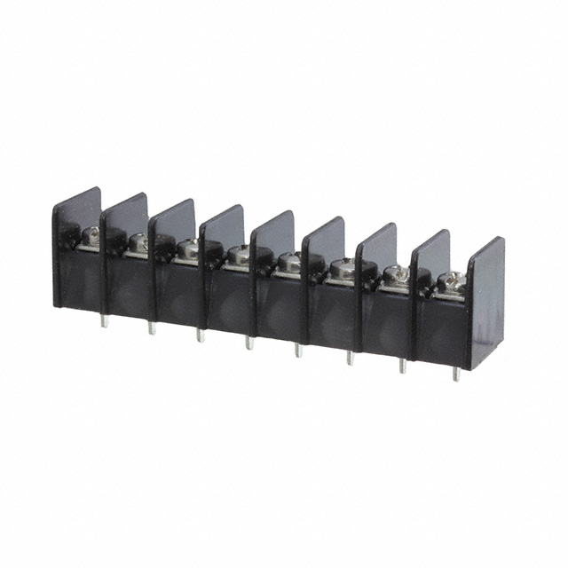 【A202208】CONN BARRIER STRIP 8CIRC 0.375"