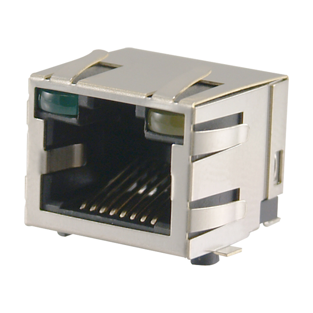 MOD JACK SMT 8P8C SHIELDED TOP/S【GWLX-SMT-S988G/Y】