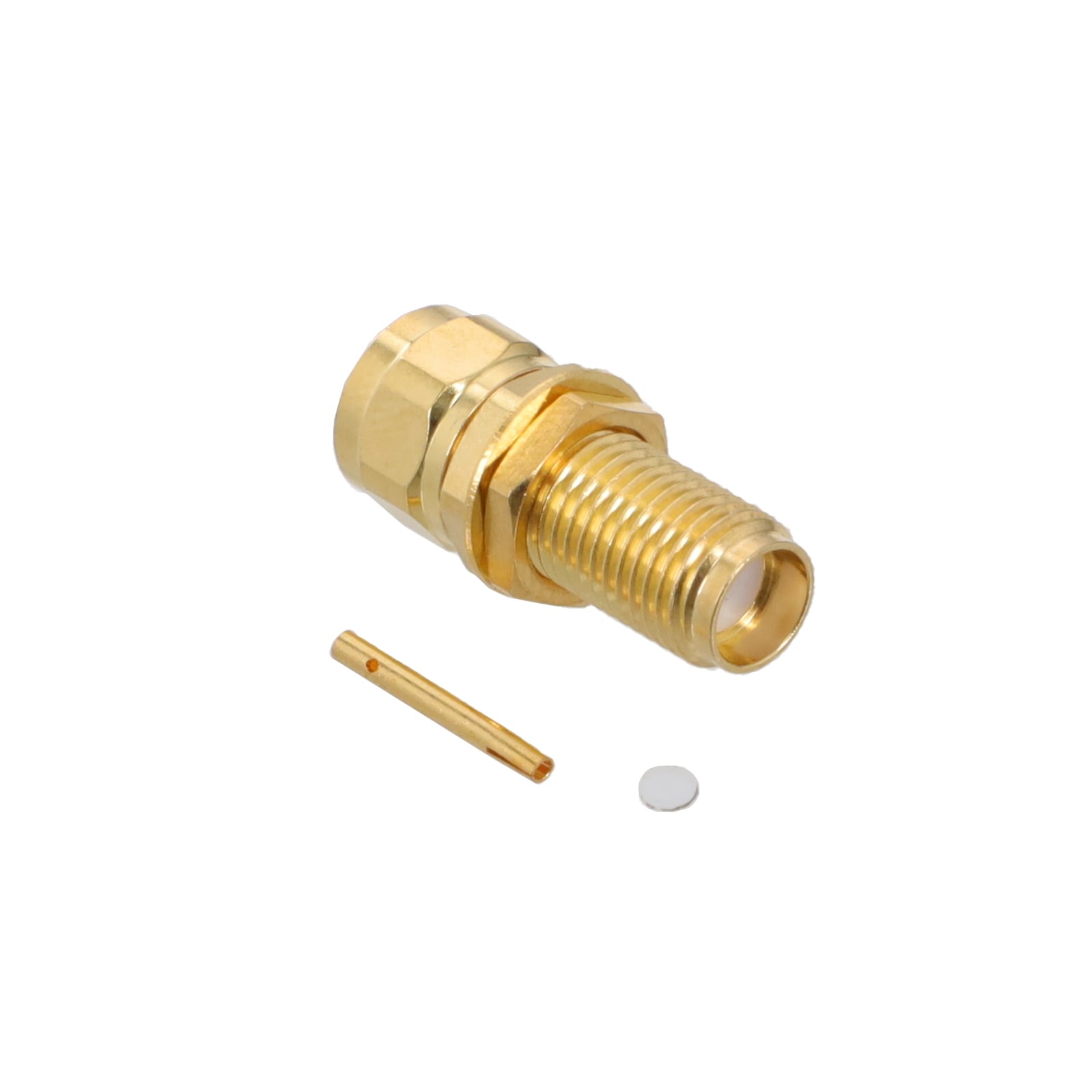 【BU-1420103401】CONN SMA JACK STR 50 OHM SOLDER