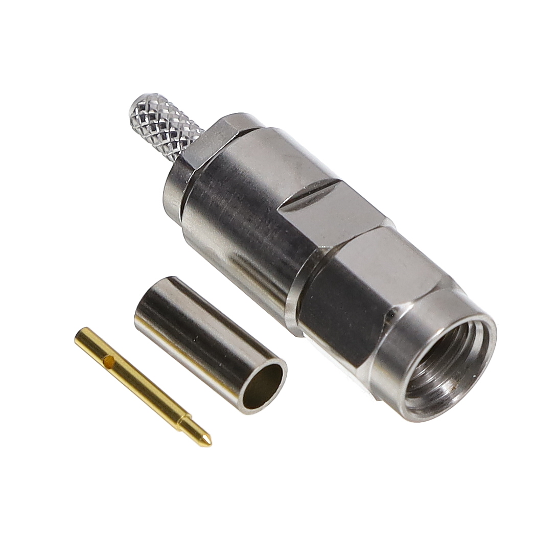 【BU-1420403051】SMA CRIMP PLUG, RG174/RG316/LM