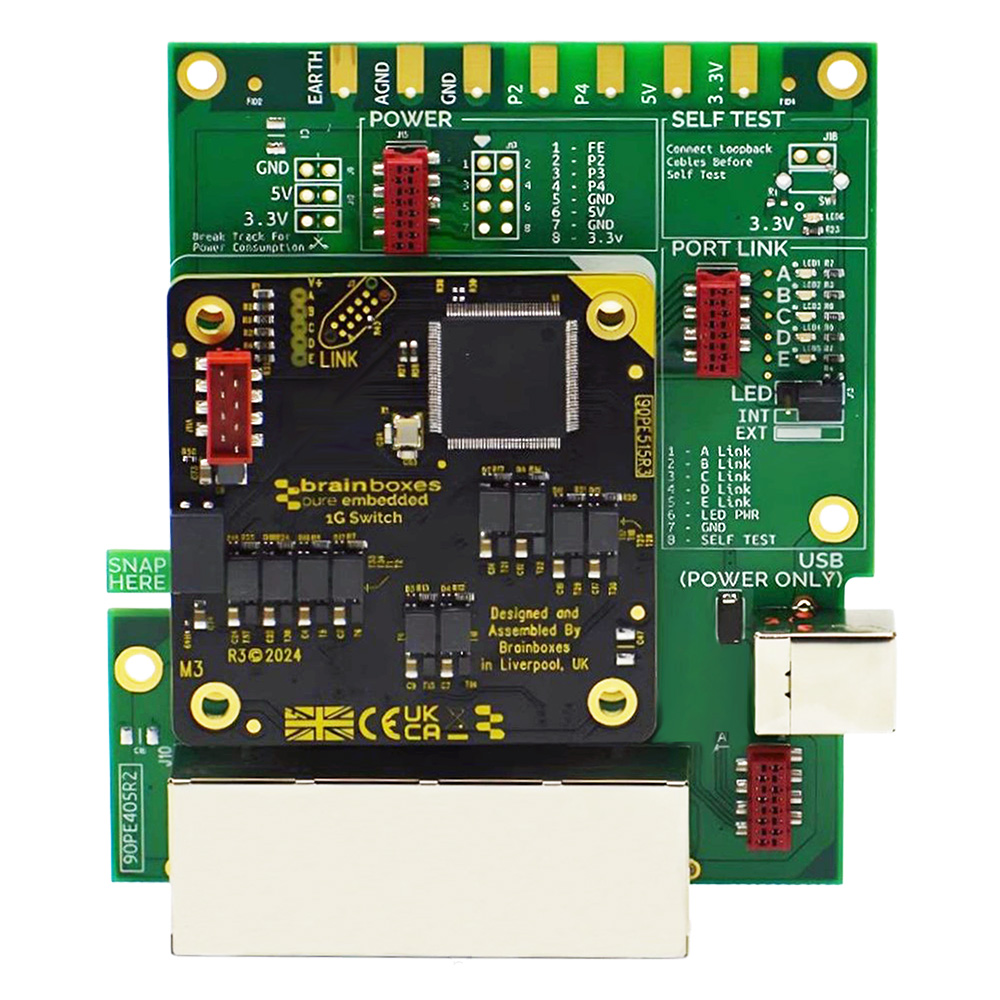 【PE-415】PURE EMBEDDED INDUSTRIAL GIGABIT[箱]