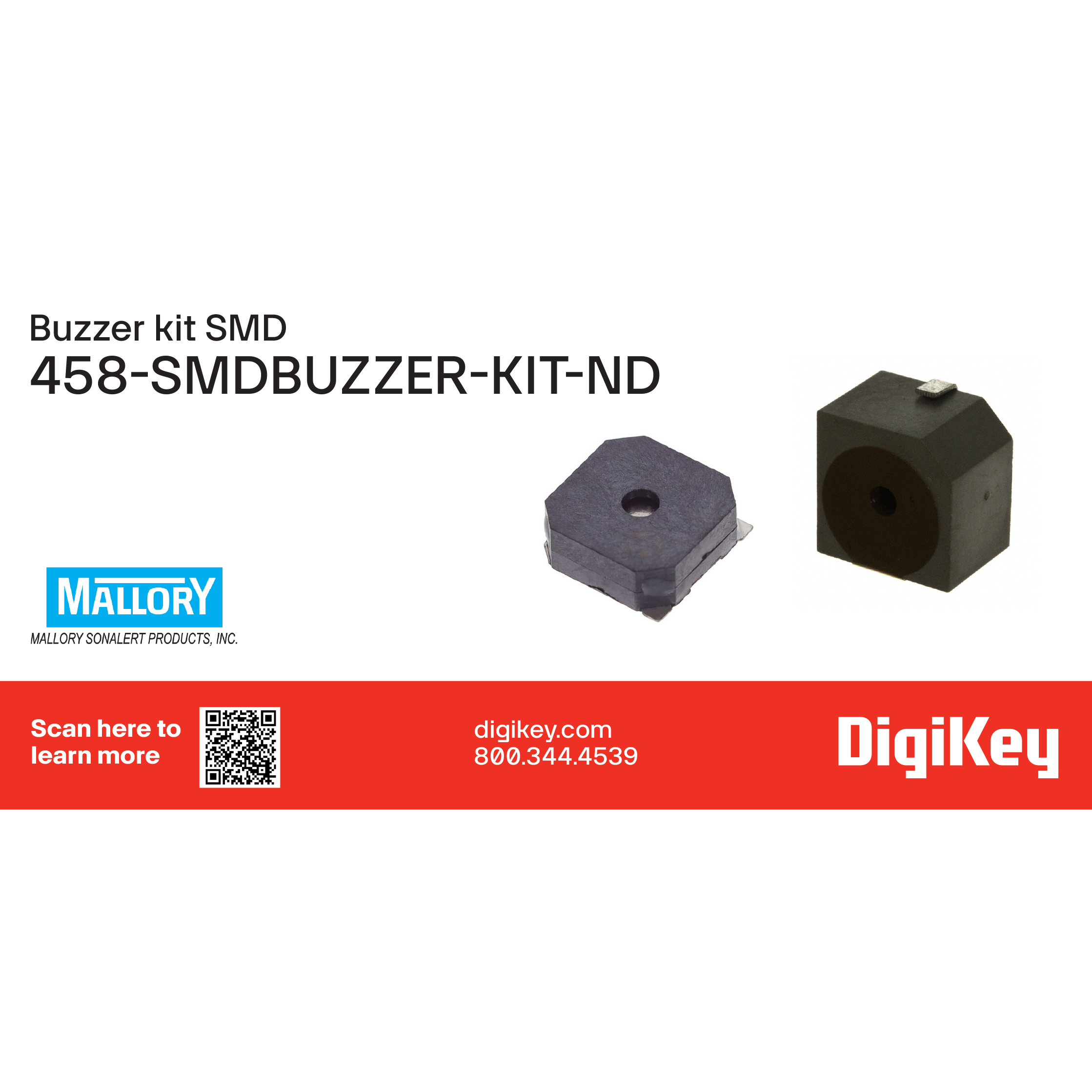 【SMDBUZZER】Buzzer kit SMD[バルク]
