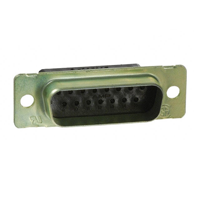 【205206-9】CONN D-SUB HOUSING PLUG 15POS