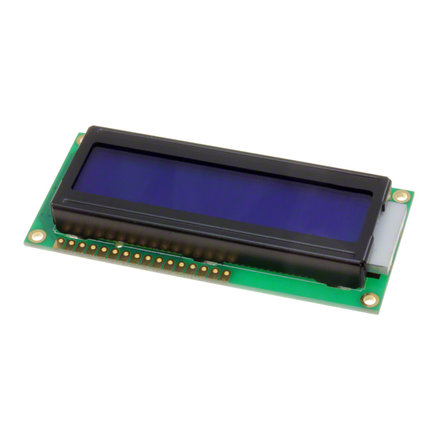 【MOP-AL162A-BBTW-25J-3IN】LCD MOD 32DIG 16X2 TRANSMISV WHT