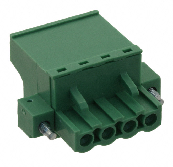 【20020012-G041B01LF】TERM BLOCK PLUG 4POS STR 5MM