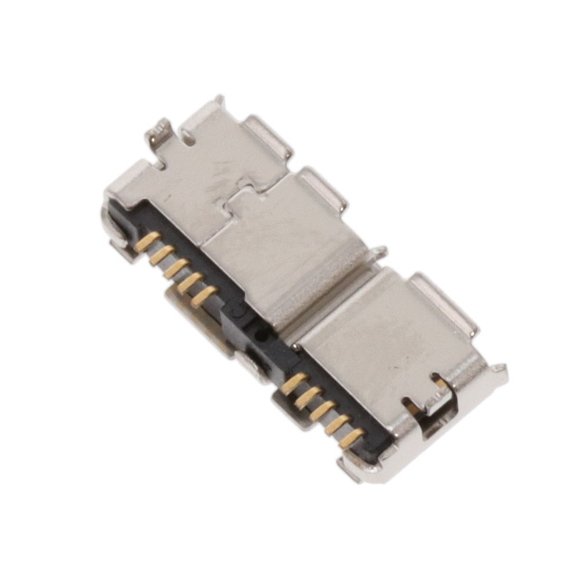 【KMMX-AB10-SMT1SB30TR】CONN RCPT USB3.0 MICRO AB SMD RA