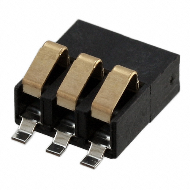 【009155003001016】CONN SPRING BATTERY 3POS SMD