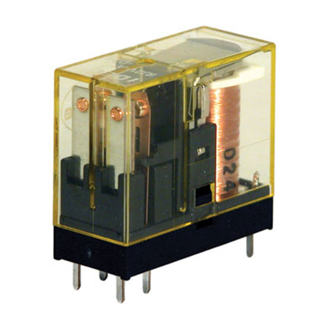 RELAY GEN PURPOSE DPDT 8A 24V【RJ2V-C-A24】