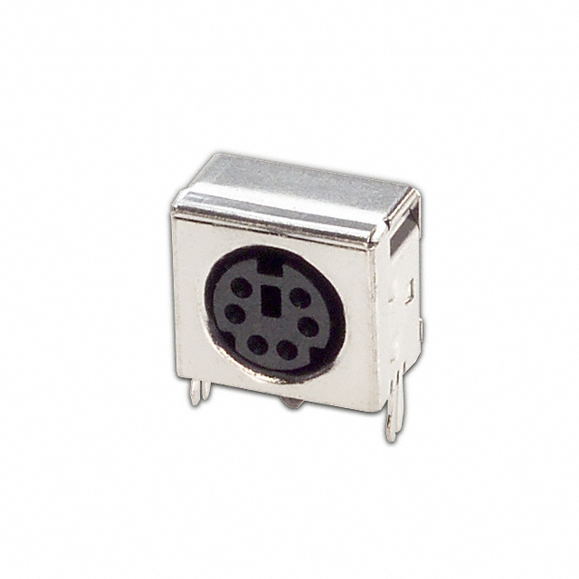 【MD-60ST-SMT-1】CONN RCPT FMALE MINI DIN 6P SLDR