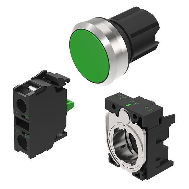 【45-1131.3150.000.101】SWITCH PUSH SPST-NO 10A 500V
