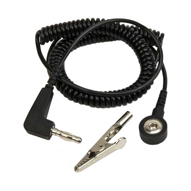 GROUND CORD COILED 12' RA PLUG【RACC121M】