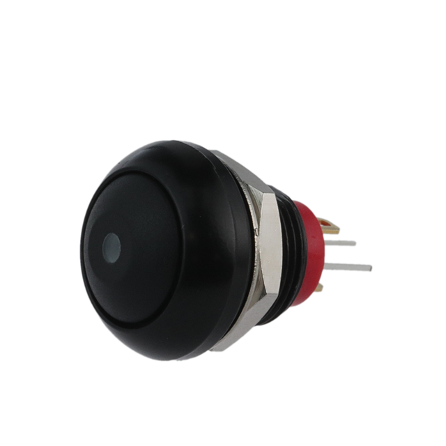 【RP8300B2M1CEBLKBLKGRN】SWITCH PB SPST-NO 200MA 250V