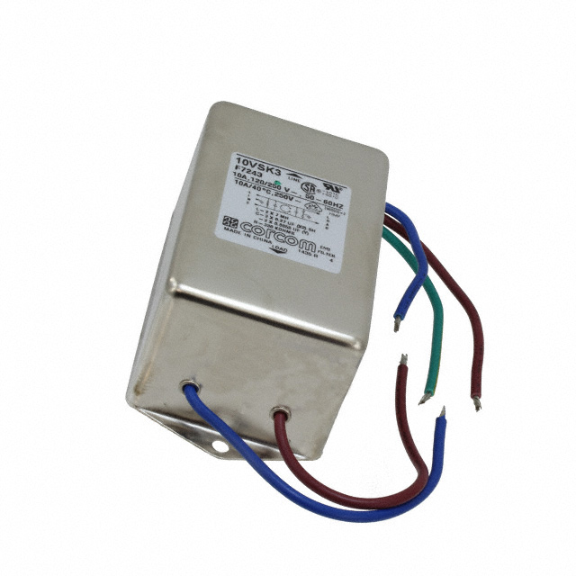 【1-6609036-0】LINE FILTER 250VAC 10A CHASS MNT