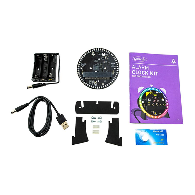KITRONIK ALARM CLOCK KIT WITH ZI【5681】