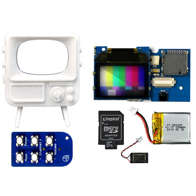 【ASK4002】TINYTV DIY KIT