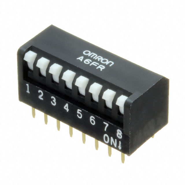【A6FR-8101】SWITCH PIANO DIP SPST 0.025A 24V