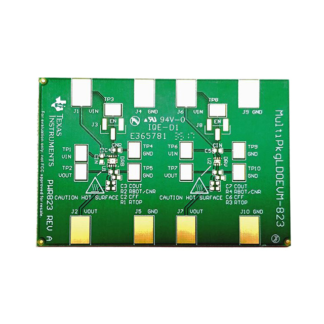 【MULTIPKGLDOEVM-823】EVAL BOARD DBV DQN DRB DRV
