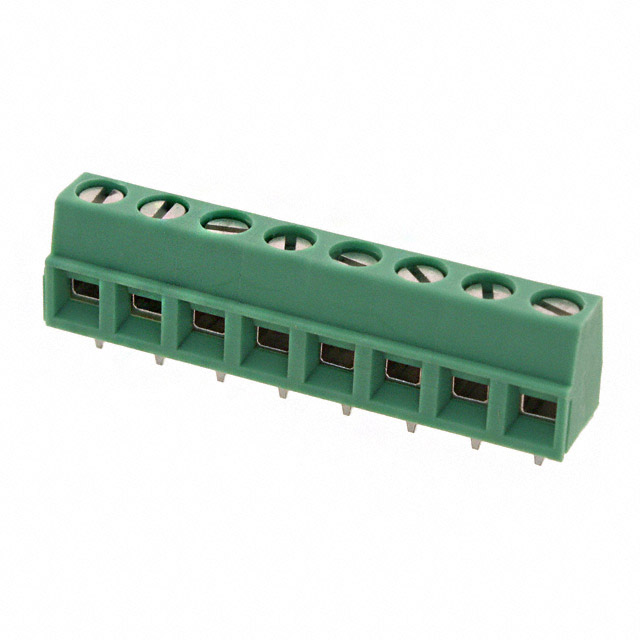 【1729076】TERM BLK 8POS SIDE ENTRY 5MM PCB