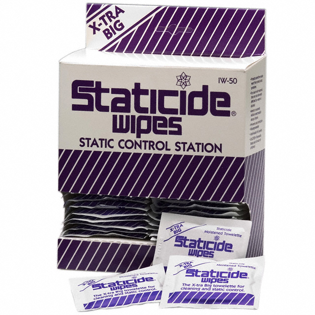【IW-50】WIPES STATICIDE INDUSTRIAL 50PCS