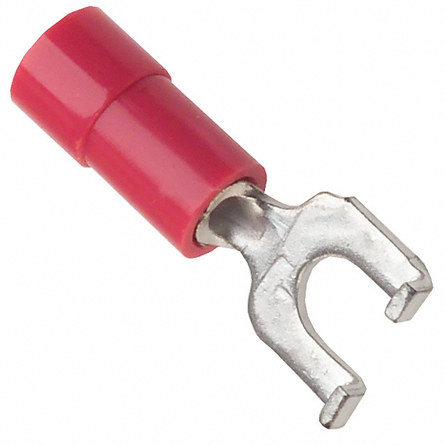 【0191210005】CONN SPADE TERM 18-22AWG #6 RED