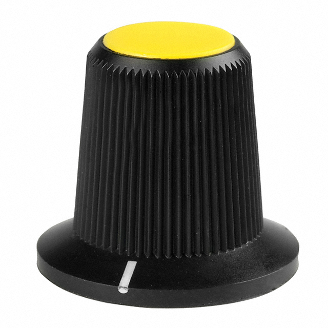 SW CAP LARGE ROTARY KNOB YELLOW【AT4104E】
