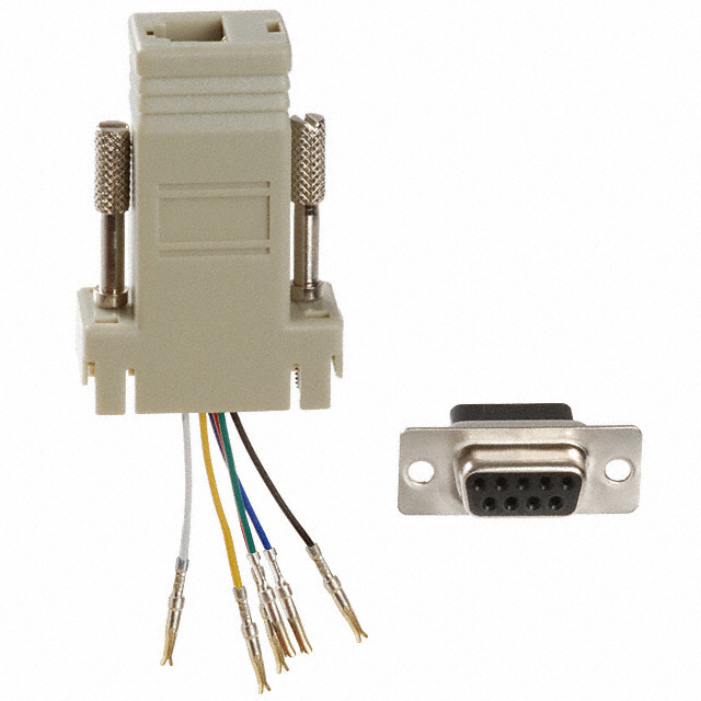 【AT-23065】ADAPT DB9F TO 6P6C JACK BEIGE
