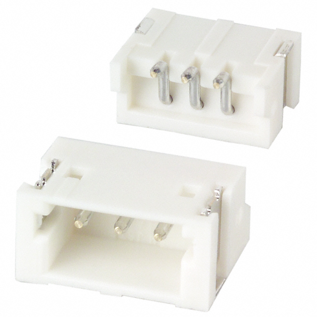 【S3B-ZR-SM4A-TF】CONN HEADER SMD R/A 3POS 1.5MM