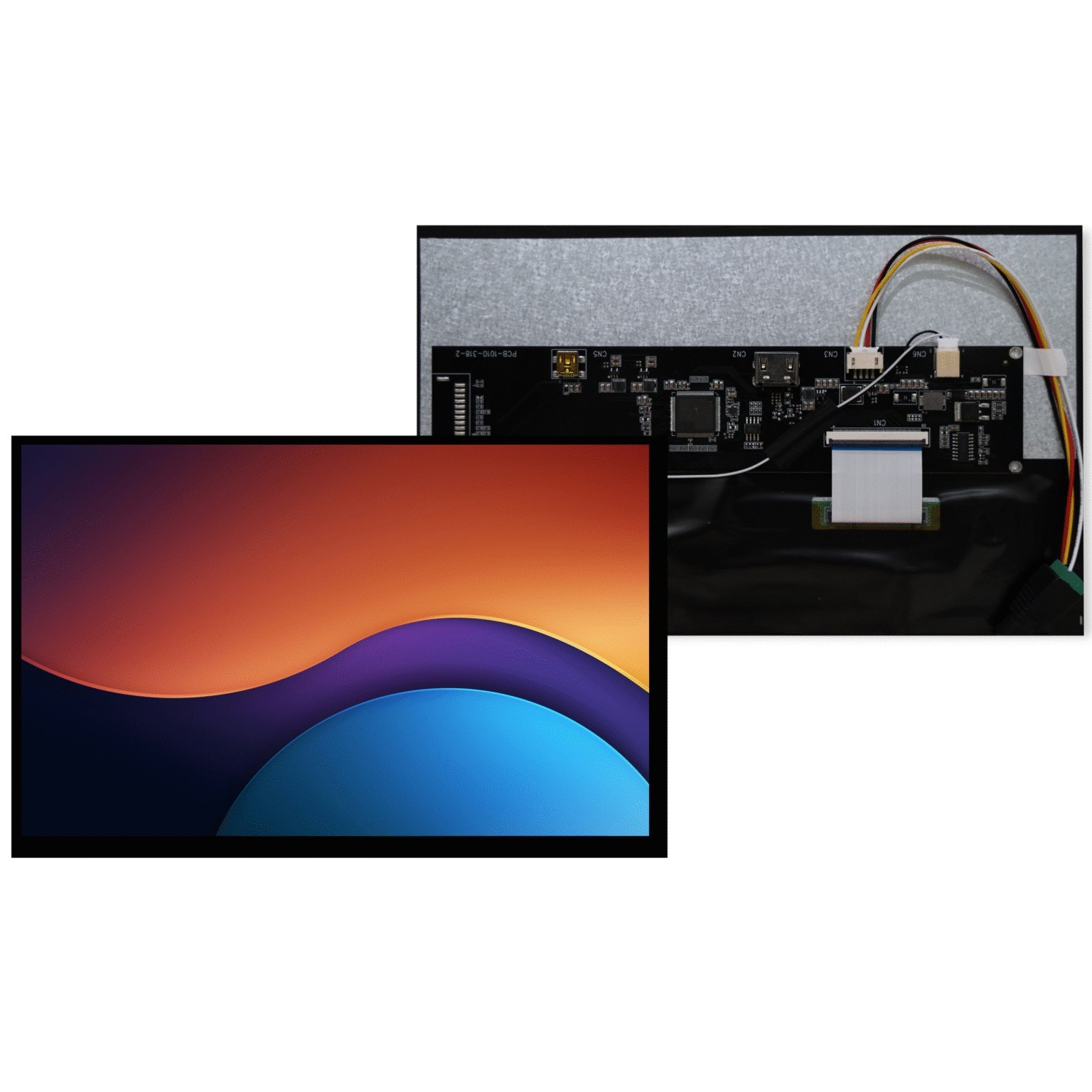 【4DHDMI-101-1920-1200-CT-NM-800】GRAPHIC DISPLAY TFT RGB 10.1"