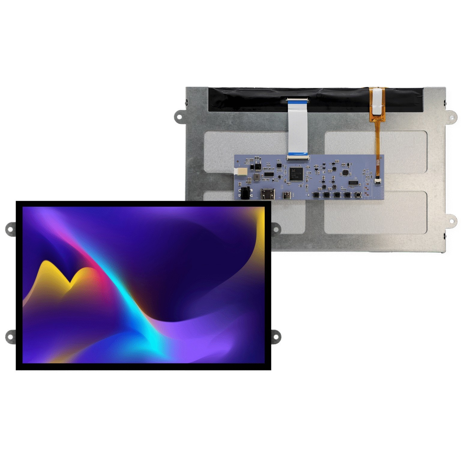 【4DHDMI-121-1280-800-CT-EAR-850】GRAPHIC DISPLAY TFT RGB 12.1"