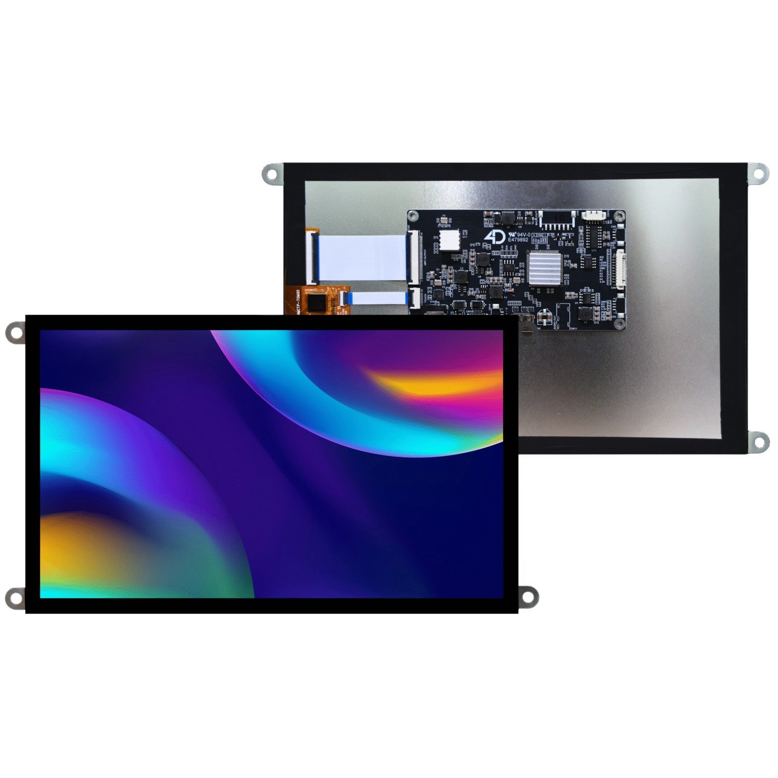 【4DHDMI-90-1280-800-CT-EAR-1000】GRAPHIC DISPLAY TFT RGB 9"