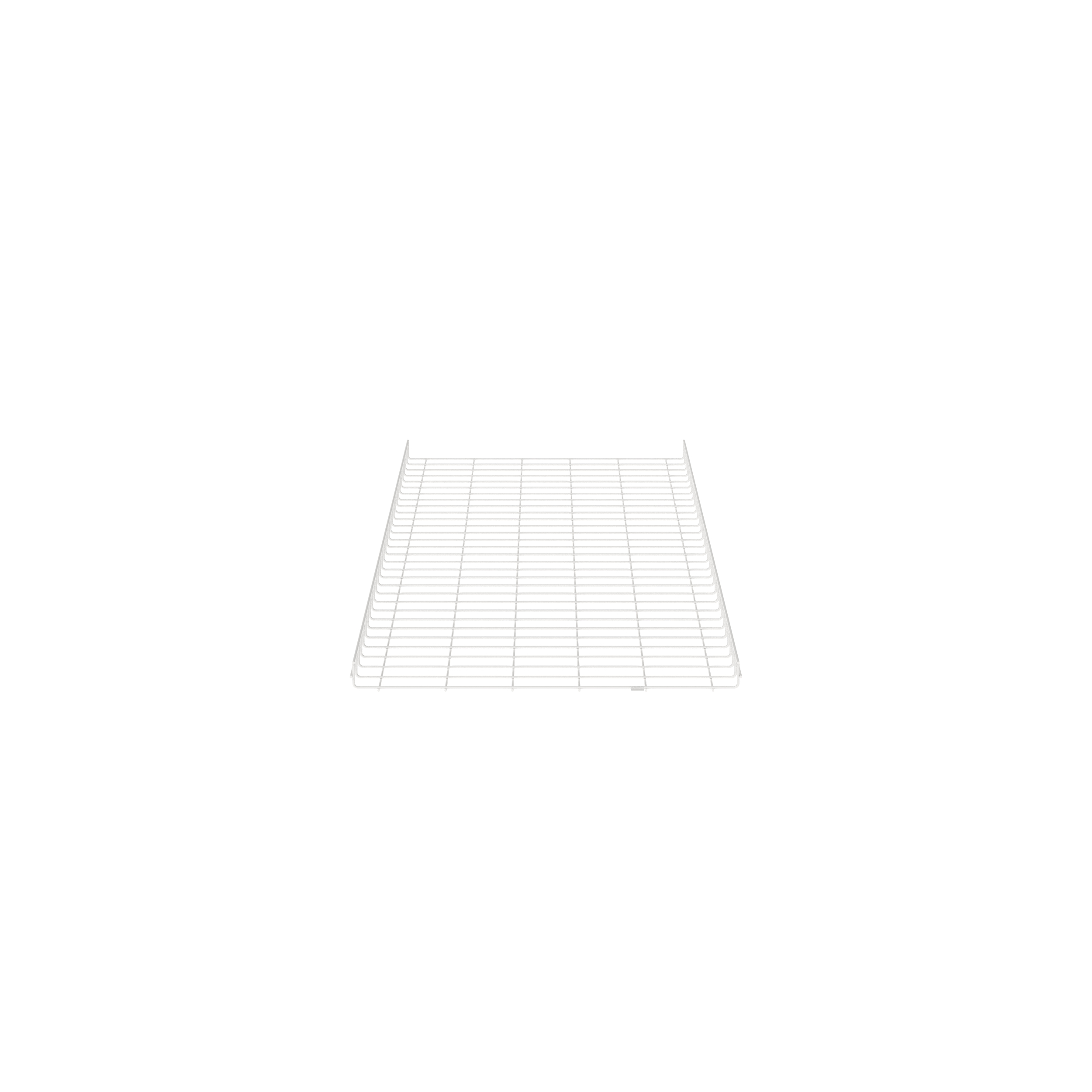 【PWB2X30WH】WIRE BASKET 2" H X 30" W, WHITE