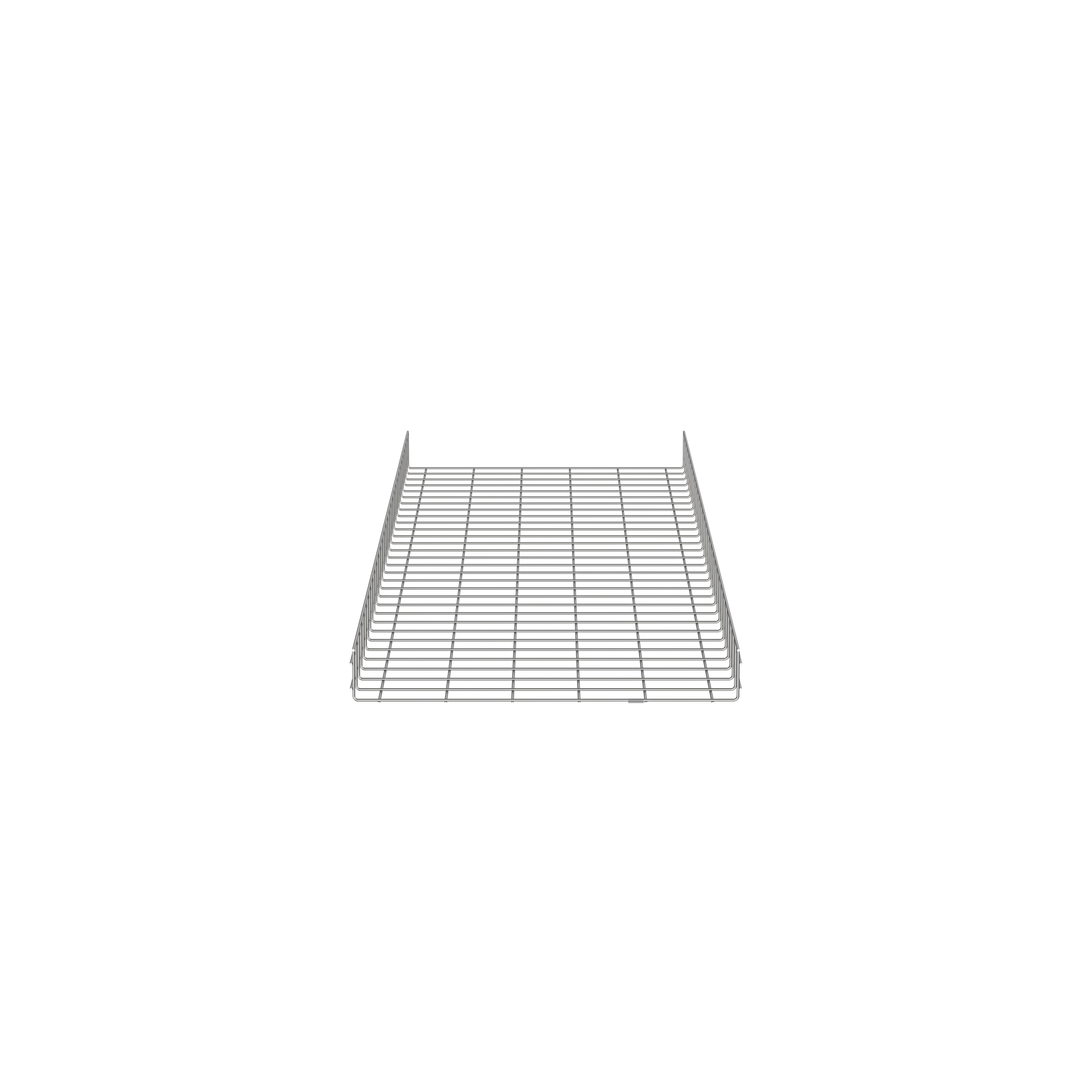 【PWB4X30EZ】WIRE BASKET 4" H X 30" W, ELECTR