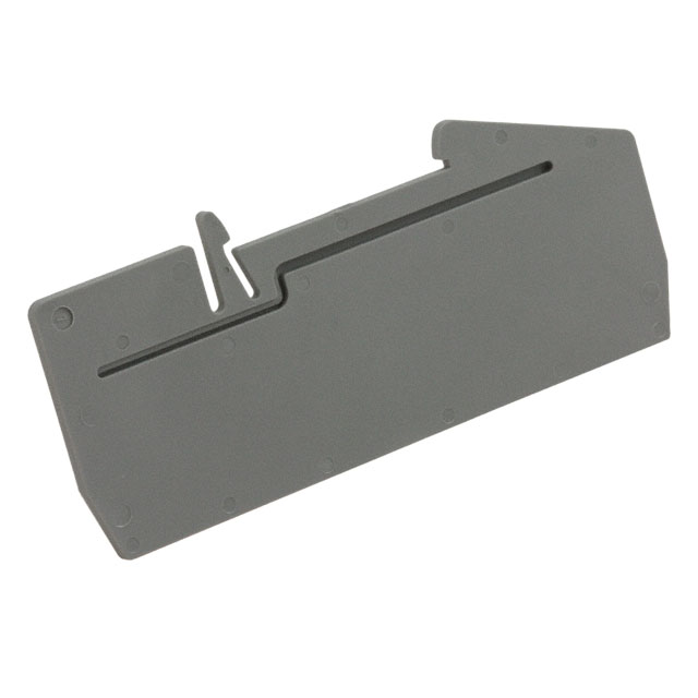 【3030815】CONN TERM BLK PARTITION RAIL GRY