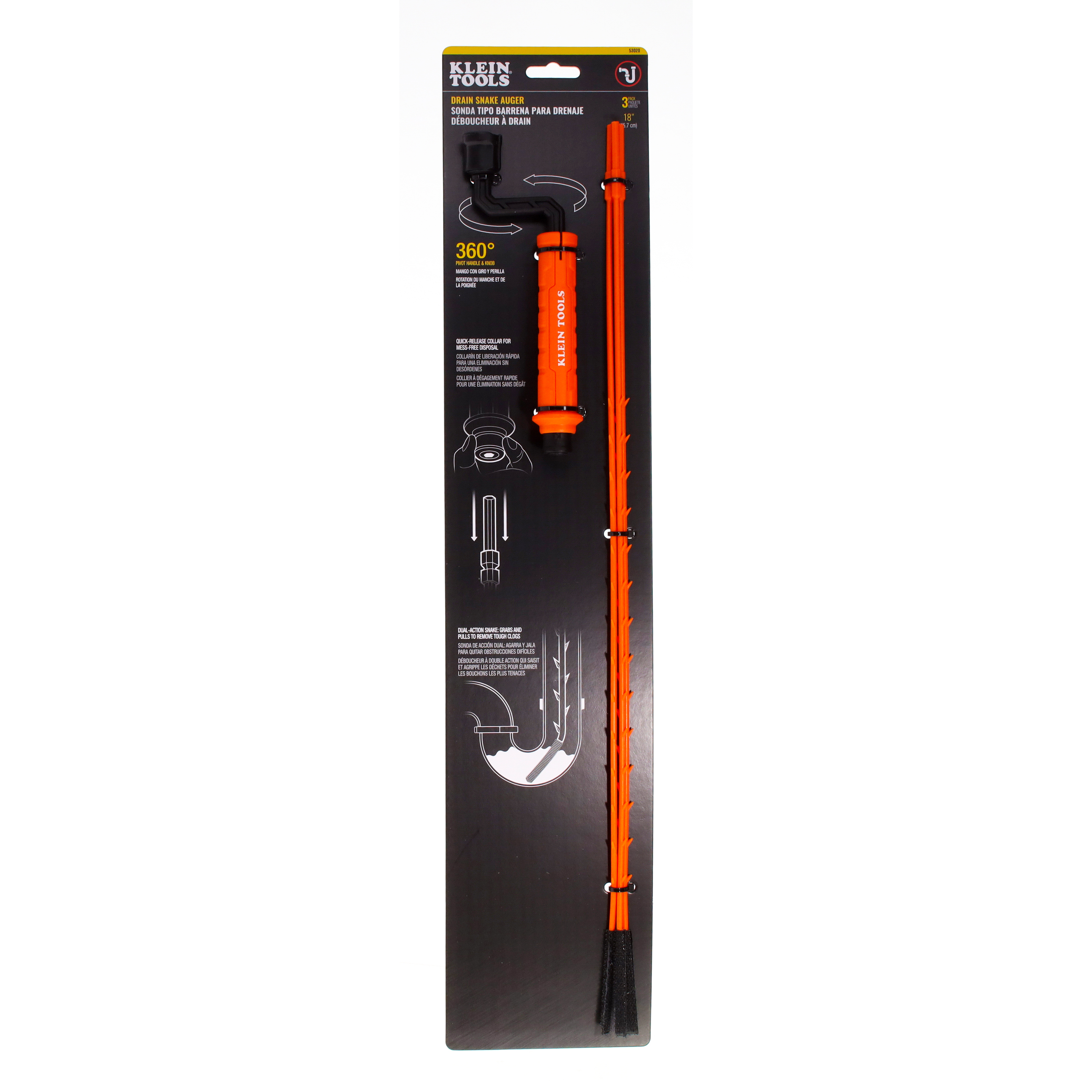 【53020】DRAIN SNAKE AUGER