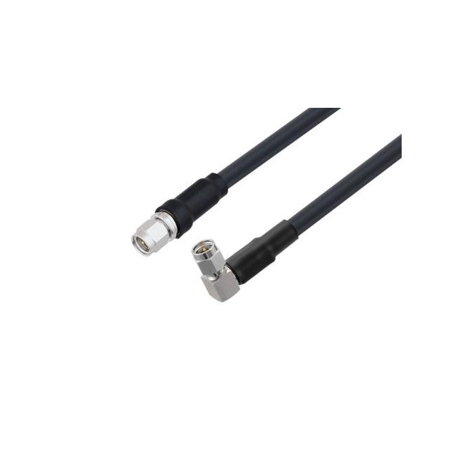 SMA MALE TO SMA MALE RIGHT ANGLE【PE3W08036LF/HS-300】