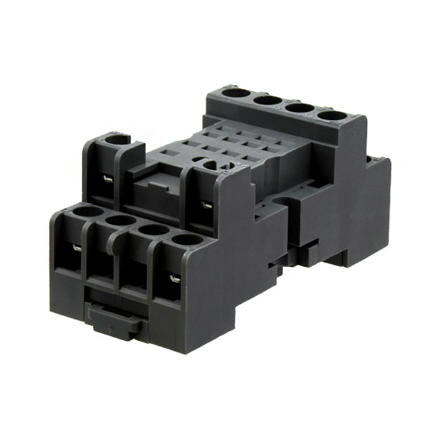 RELAY SOCKET 8 POSITION DIN RAIL【SM2S-05C】