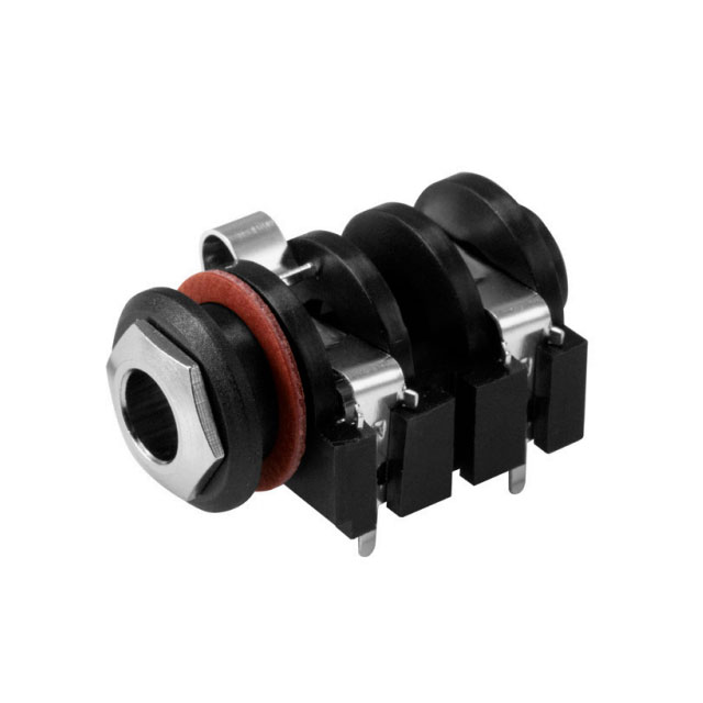 AUDIO JACK, 6.35 MM, HORIZONTAL,【MJ-63042J】
