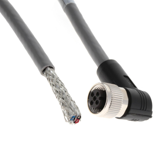 【TAA754A1611-020】CBL 5POS PLUG RA TO WIRE 6.56'