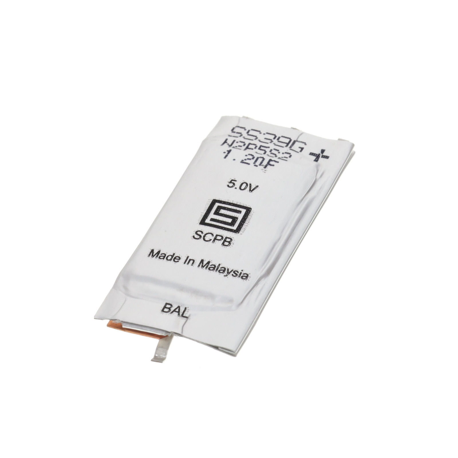 【3-153-432】SCPB SUPERCAPACITOR 5.00V 1200MF[トレイ]