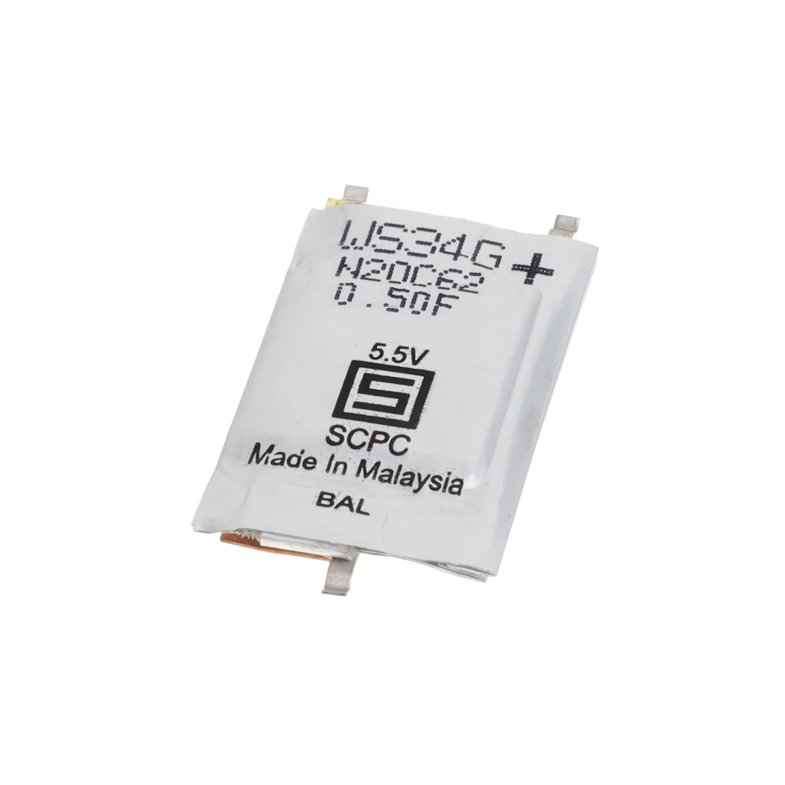 【3-153-447】SCPC SUPERCAPACITOR 5.50V 500MF[トレイ]