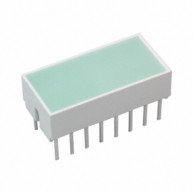 【HLMP-2885】LED LT BAR 8.89X19.05MM SGL GRN