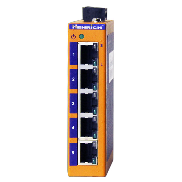 【HES5B-LC-VL】NETWORK SWITCH-UNMANAGED 5 PORT