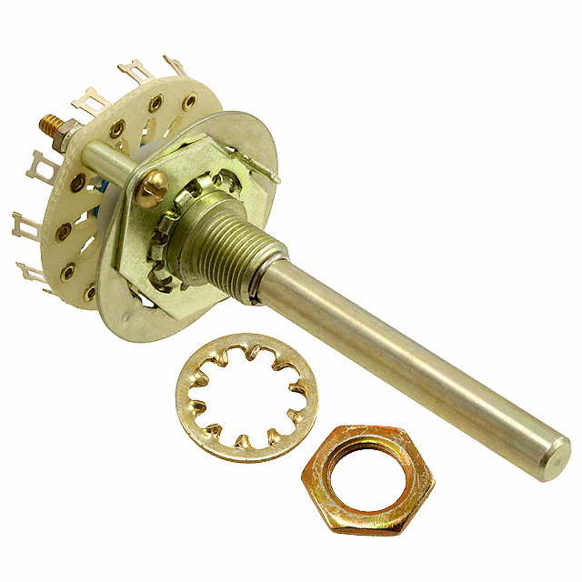 【D4G0205N】SWITCH ROTARY 2-5POS 500MA 115V